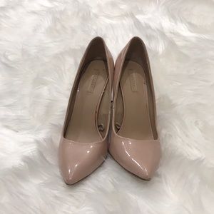 Tan high heels from Trafaluc